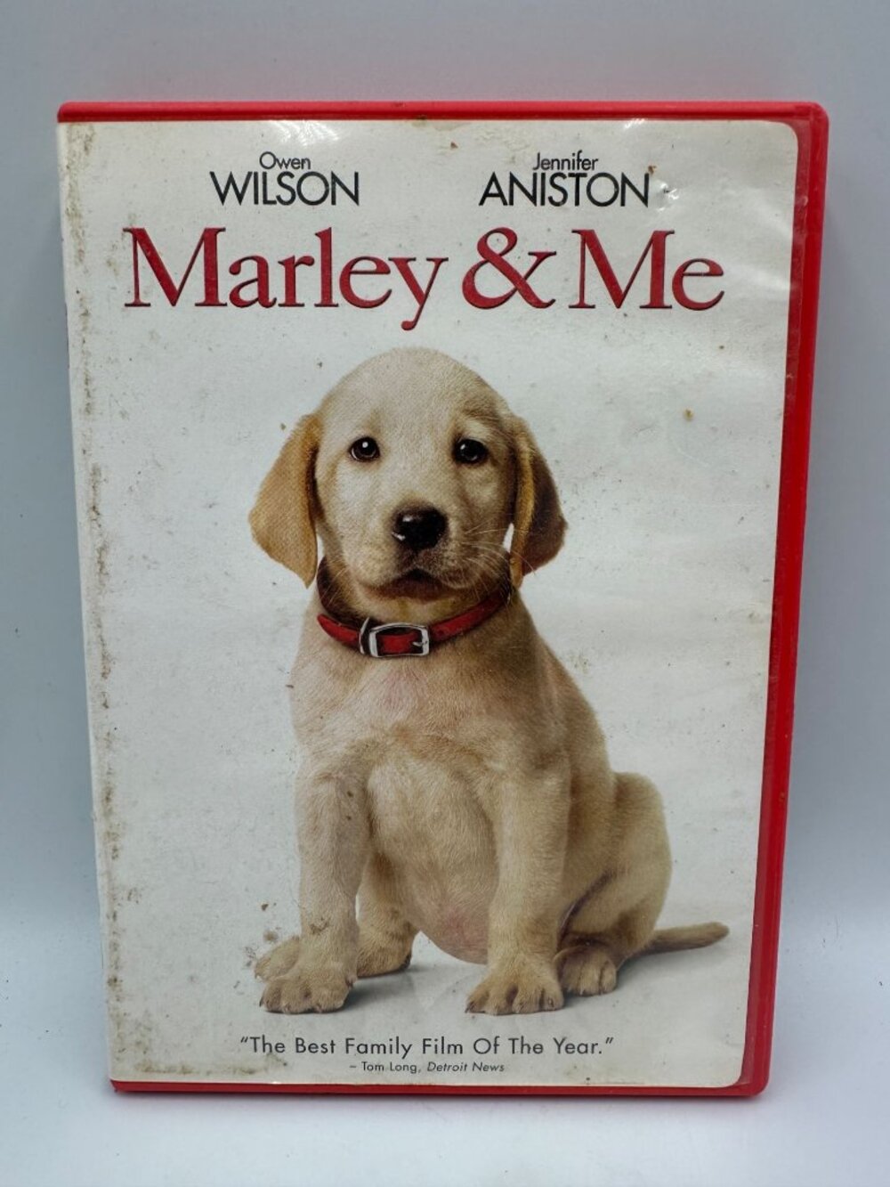Marley And Me PG Owen Wilson Jennifer Aniston 20th Century Fox DVD Comedy